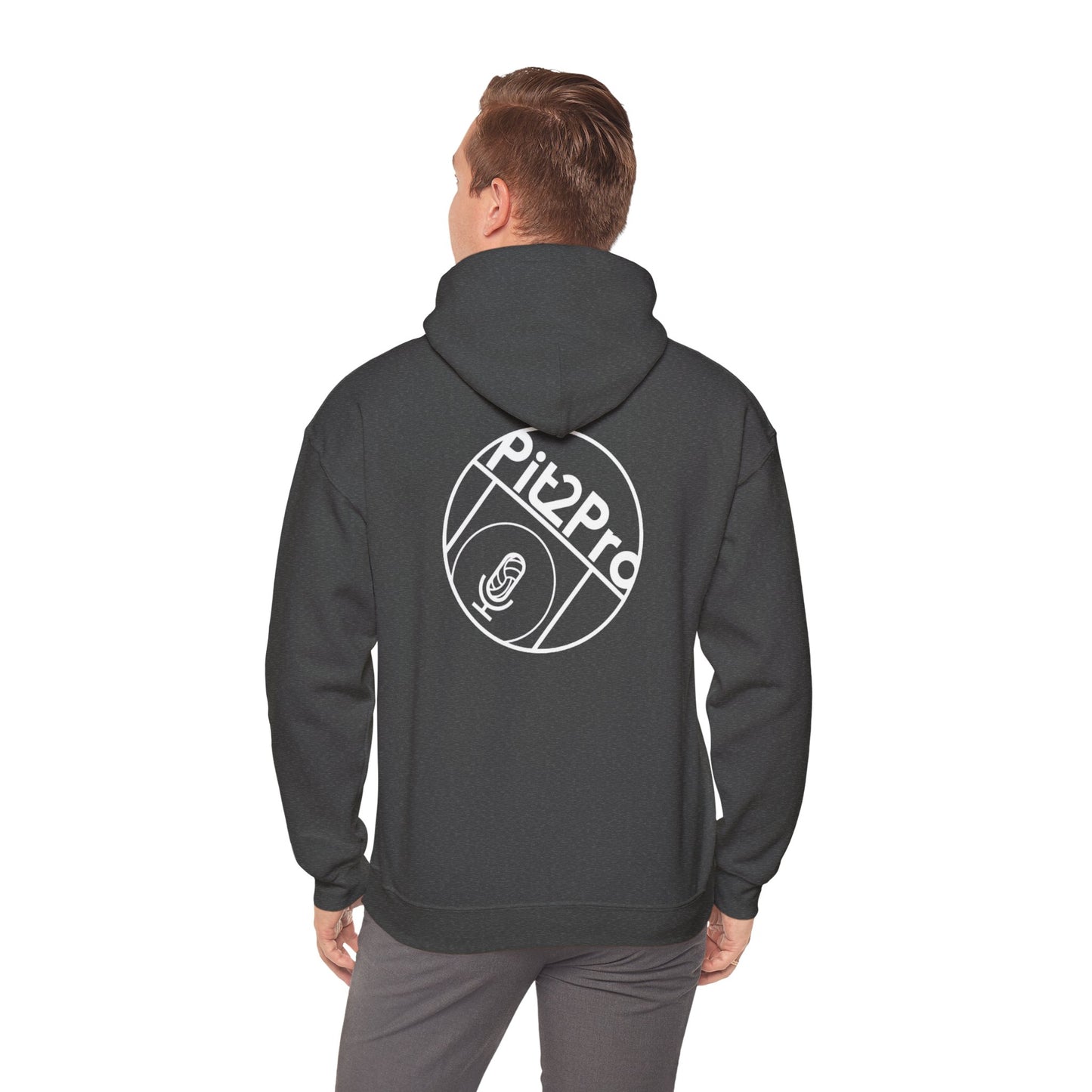 Everyday Small Print Hoodie with Backstamp Logo