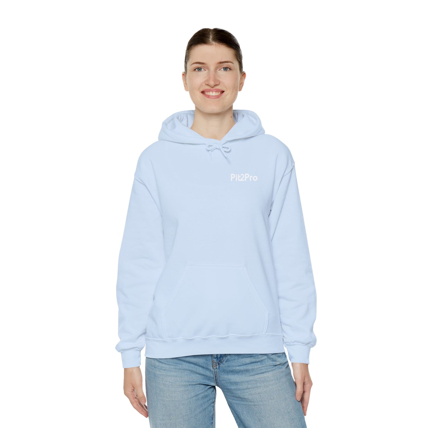Everyday Small Print Hoodie with Backstamp Logo