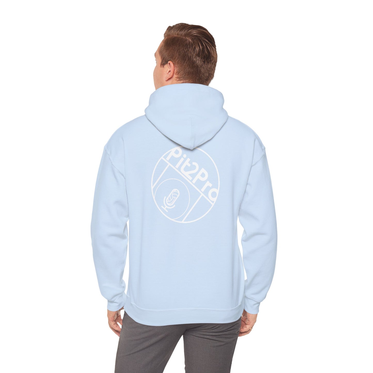 Everyday Small Print Hoodie with Backstamp Logo