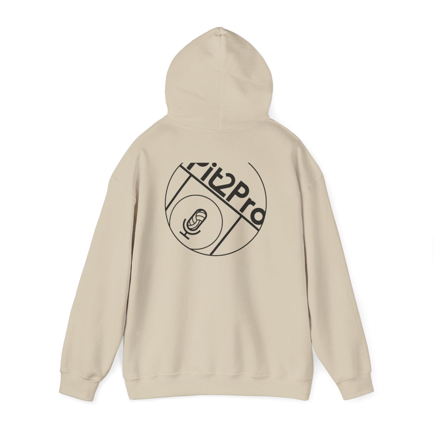 Minimalist Hoodie with Backstamp Logo