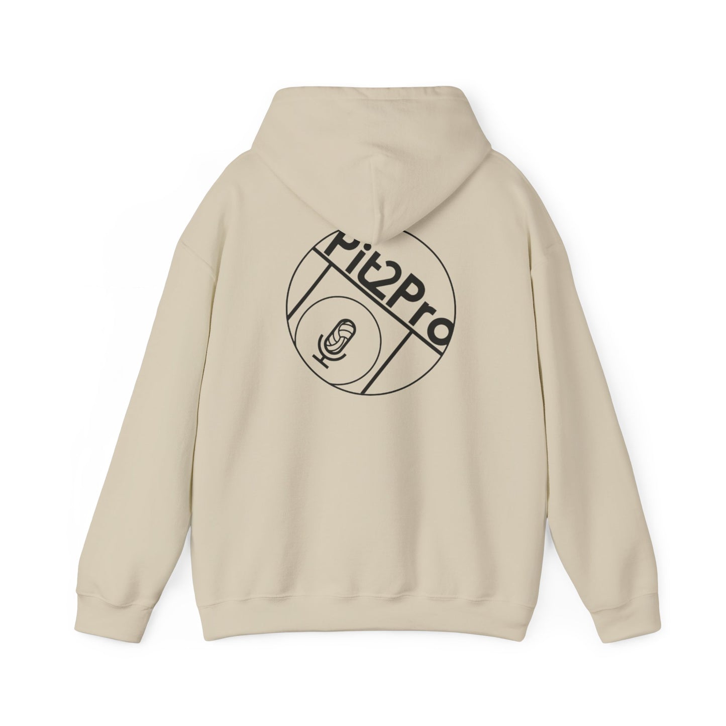Everyday Small Print Hoodie with Backstamp Logo