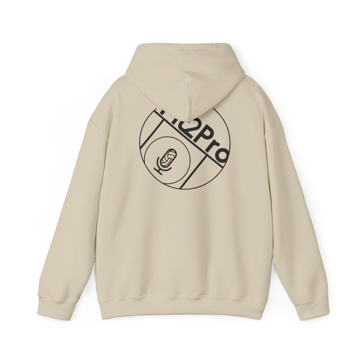 Minimalist Hoodie with Backstamp Logo