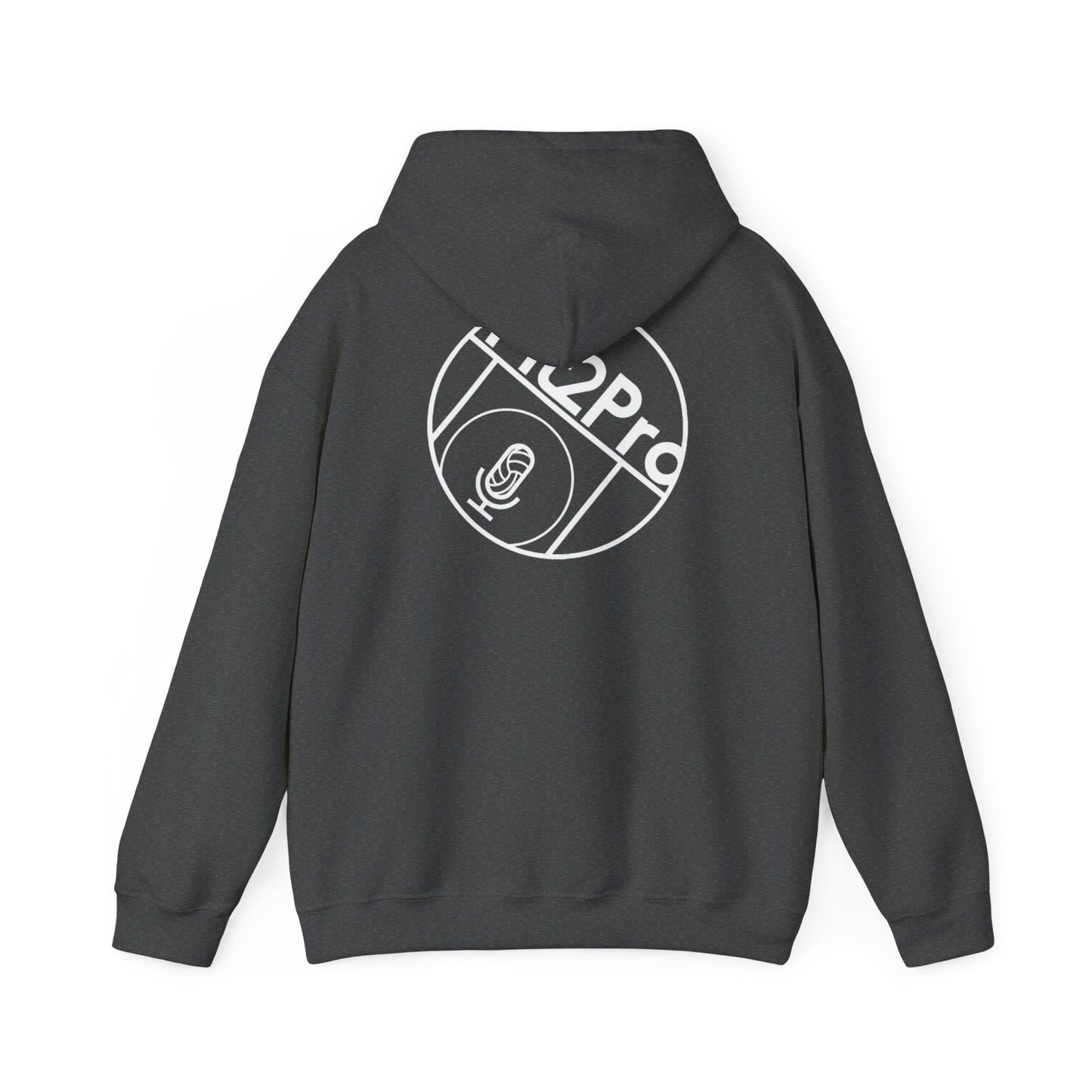 Minimalist Hoodie with Backstamp Logo